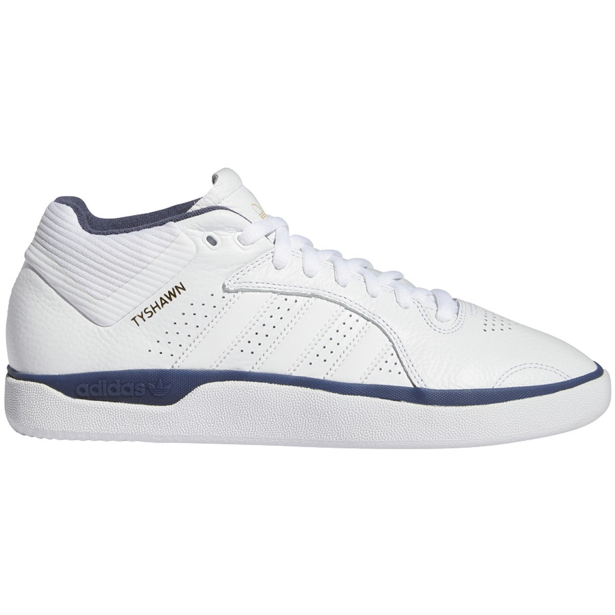 adidas Tyshawn Mens Skate Shoes in White