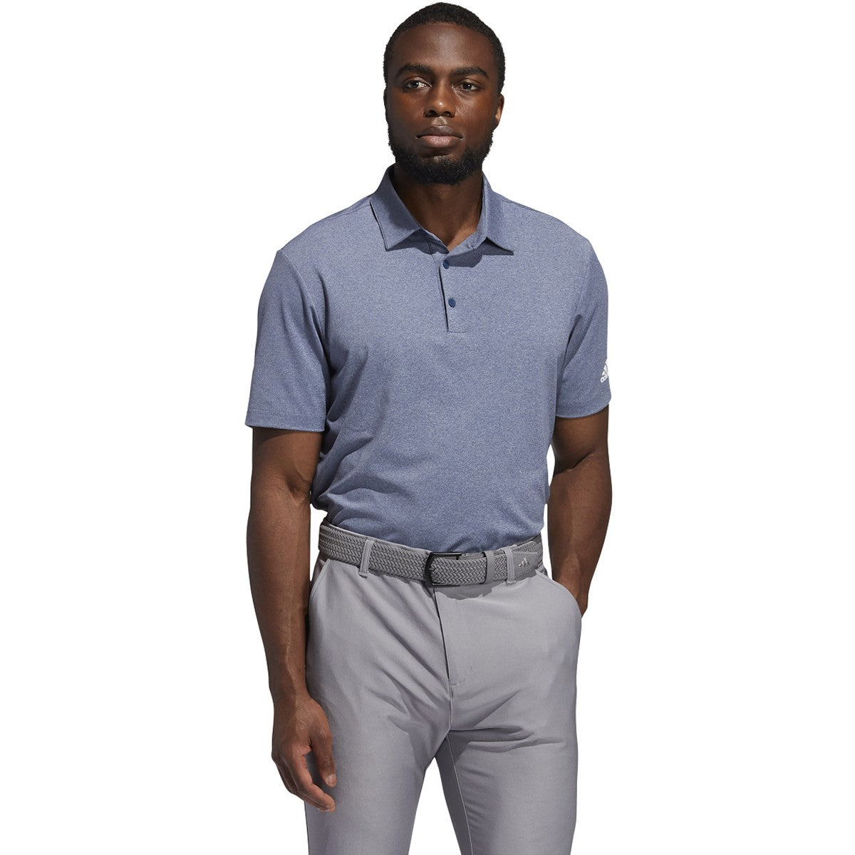 adidas Ultimate365 Heather Polo - Mens Golf
