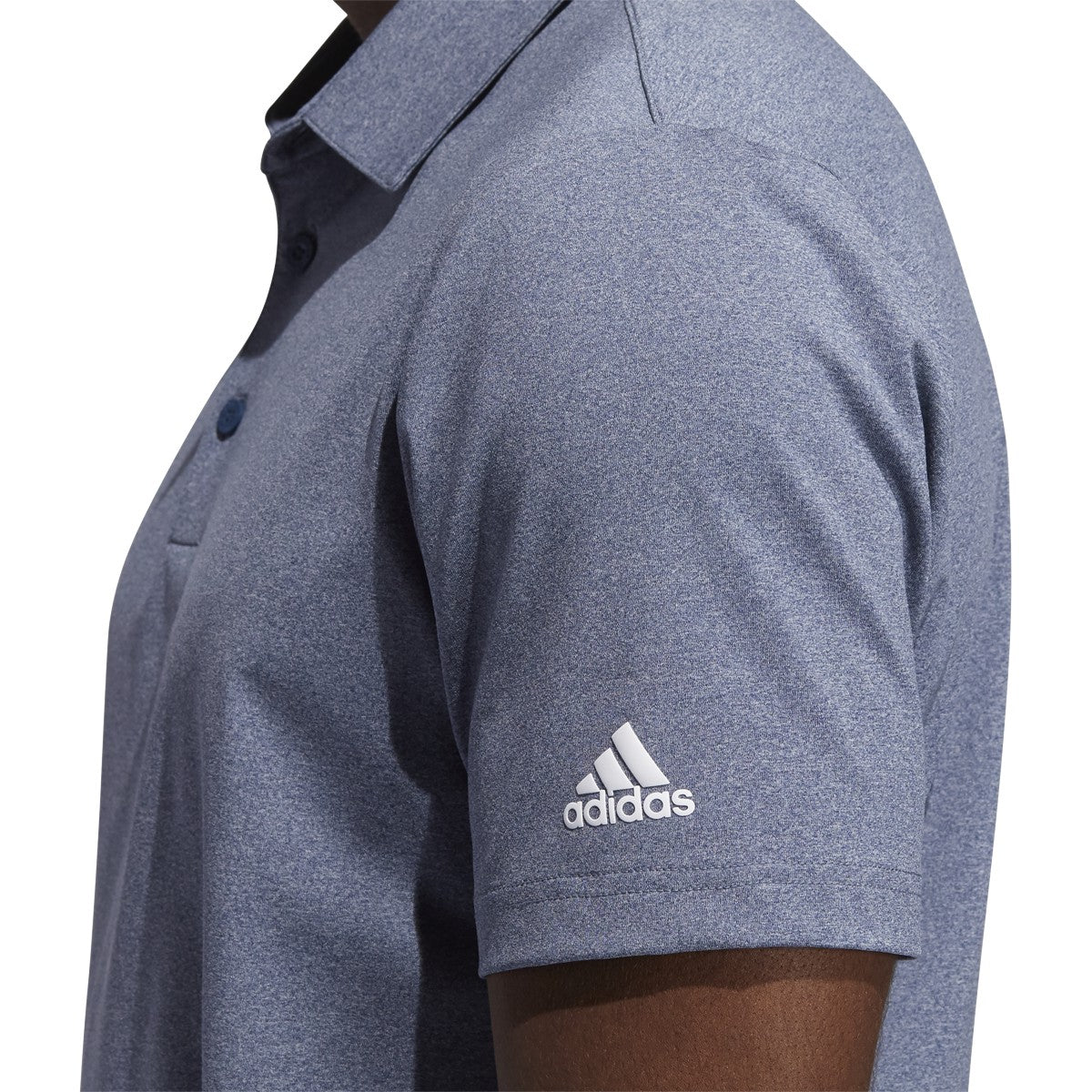 adidas Ultimate365 Heather Polo - Mens Golf