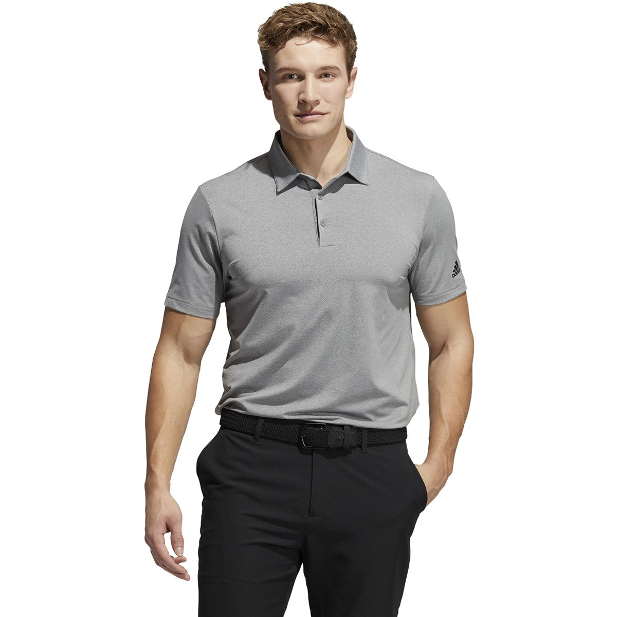 adidas Ultimate365 Heather Polo - Mens Golf