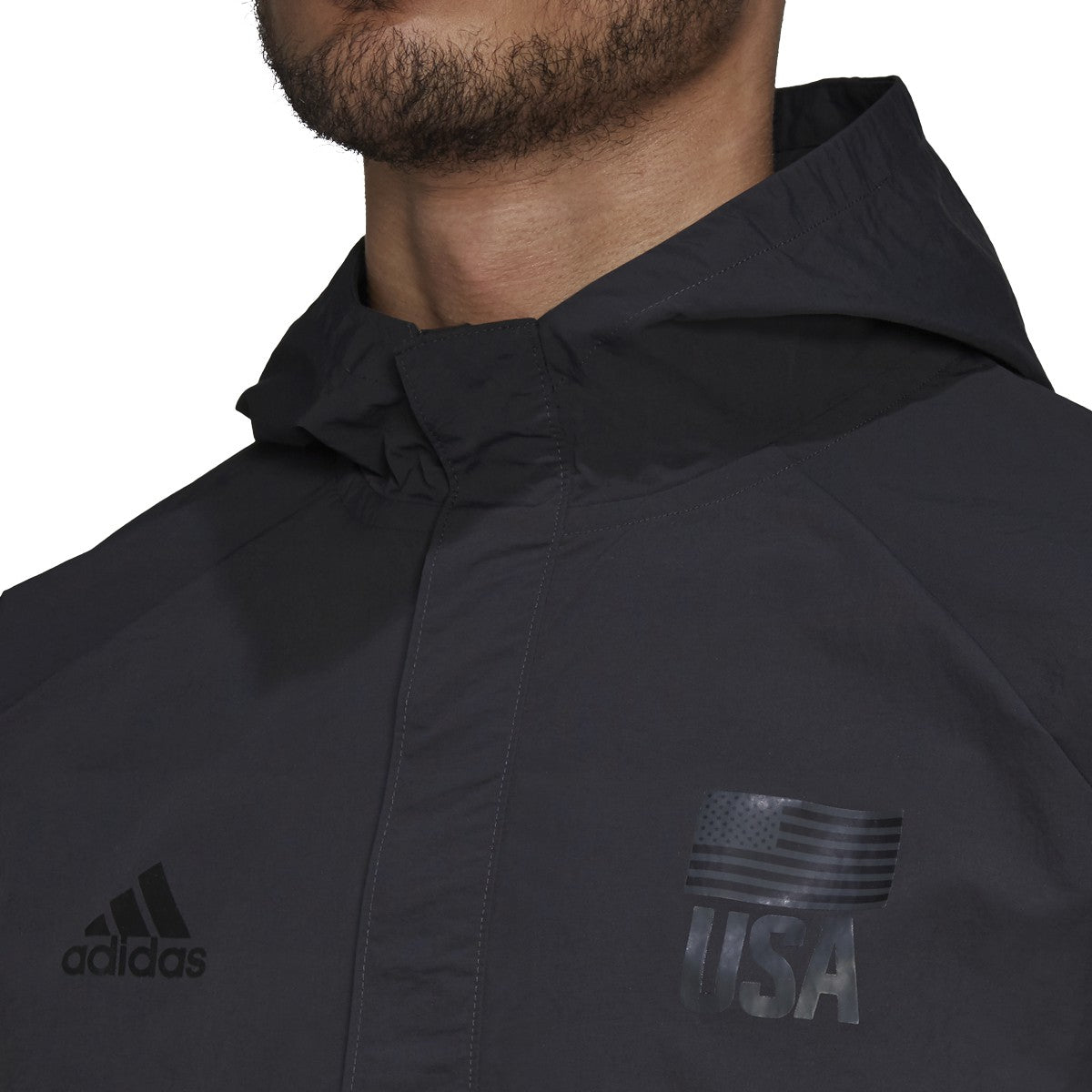 adidas USA Volleyball Anorak - Mens Volleyball