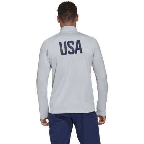 adidas USA Volleyball Quarter Zip Jacket - Mens Volleyball