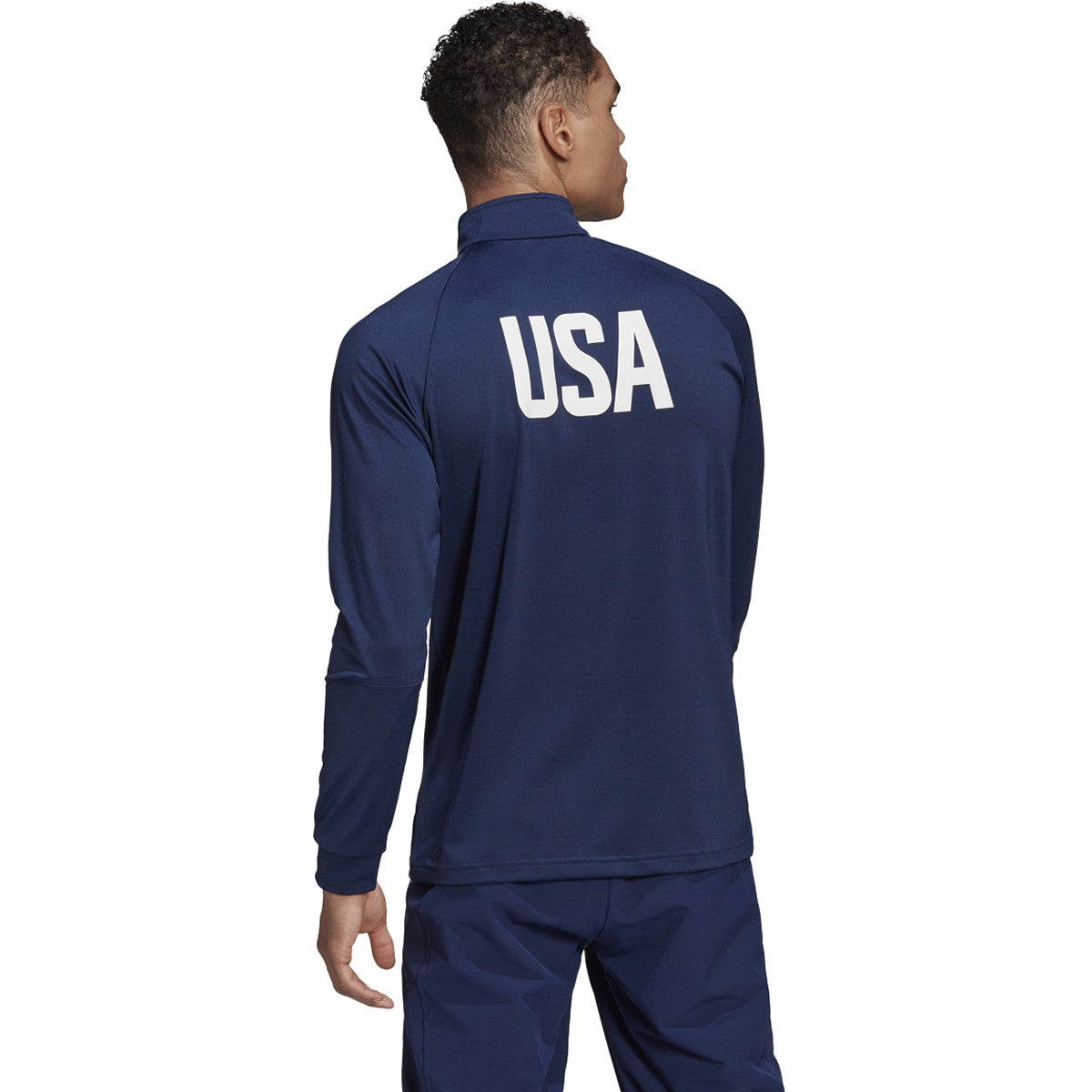 adidas USA Volleyball Quarter Zip Jacket - Mens Volleyball