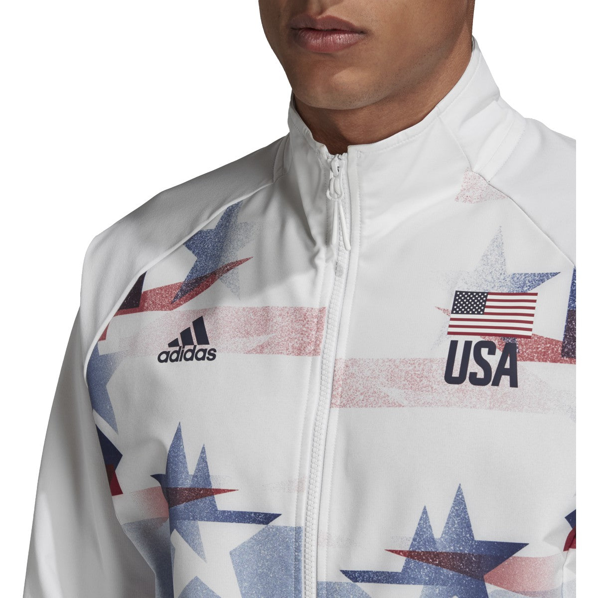 adidas USA Volleyball Warmup Jacket - Mens Volleyball