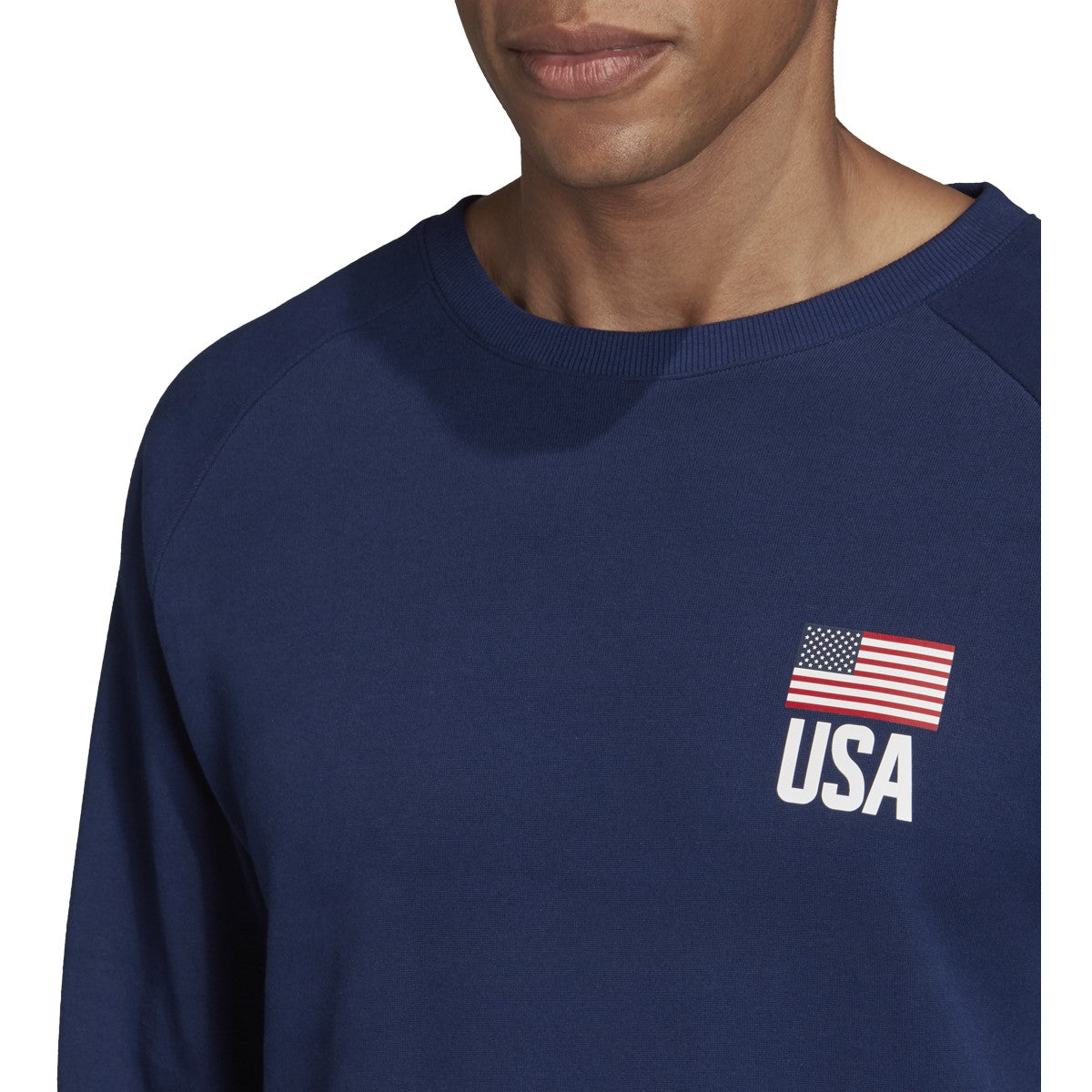 adidas USA Volleyball Crew Sweatshirt - Mens Volleyball
