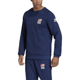 adidas USA Volleyball Crew Sweatshirt - Mens Volleyball