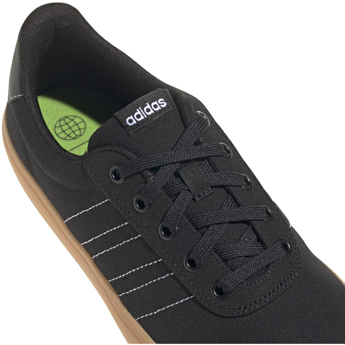 adidas Vulc Raid3r Mens Skateboarding Shoes in Black