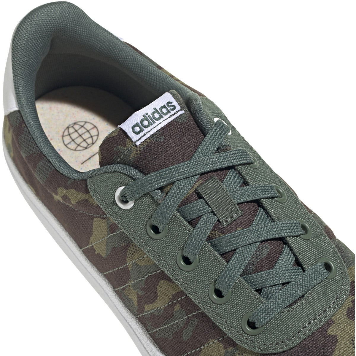 adidas Vulc Raid3r Mens Skateboarding Shoes in Camo