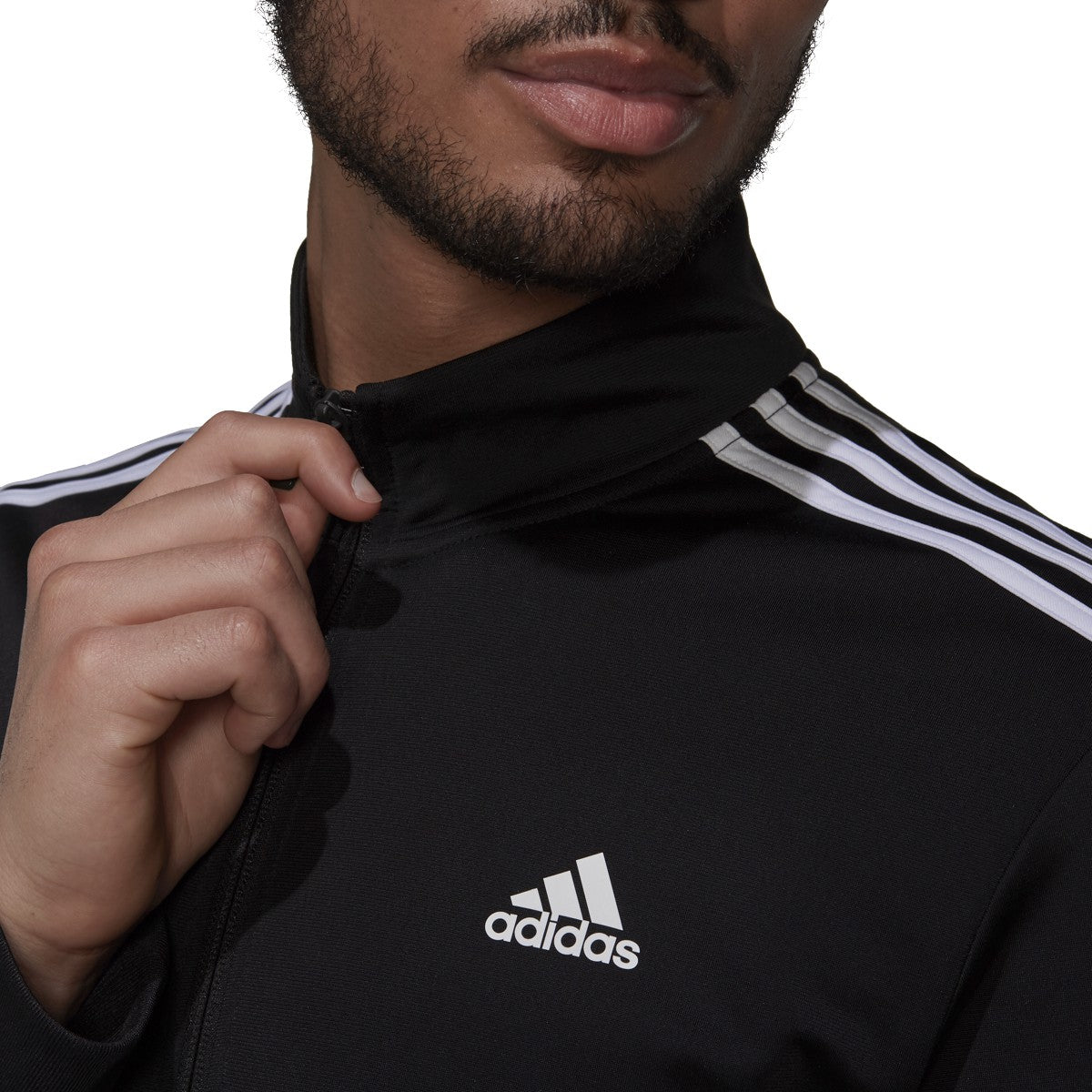 adidas Warm-Up Tricot 3-Stripes Track Jacket - Mens Casual