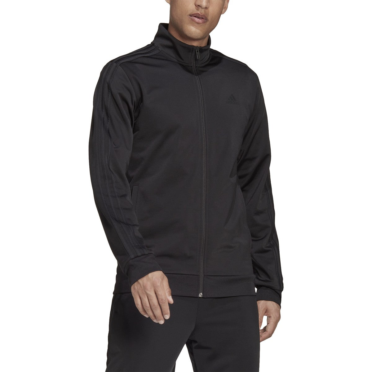 adidas Warm-Up Tricot 3-Stripes Track Jacket - Mens Casual