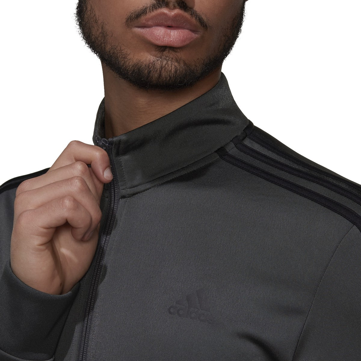 adidas Warm-Up Tricot 3-Stripes Track Jacket - Mens Casual