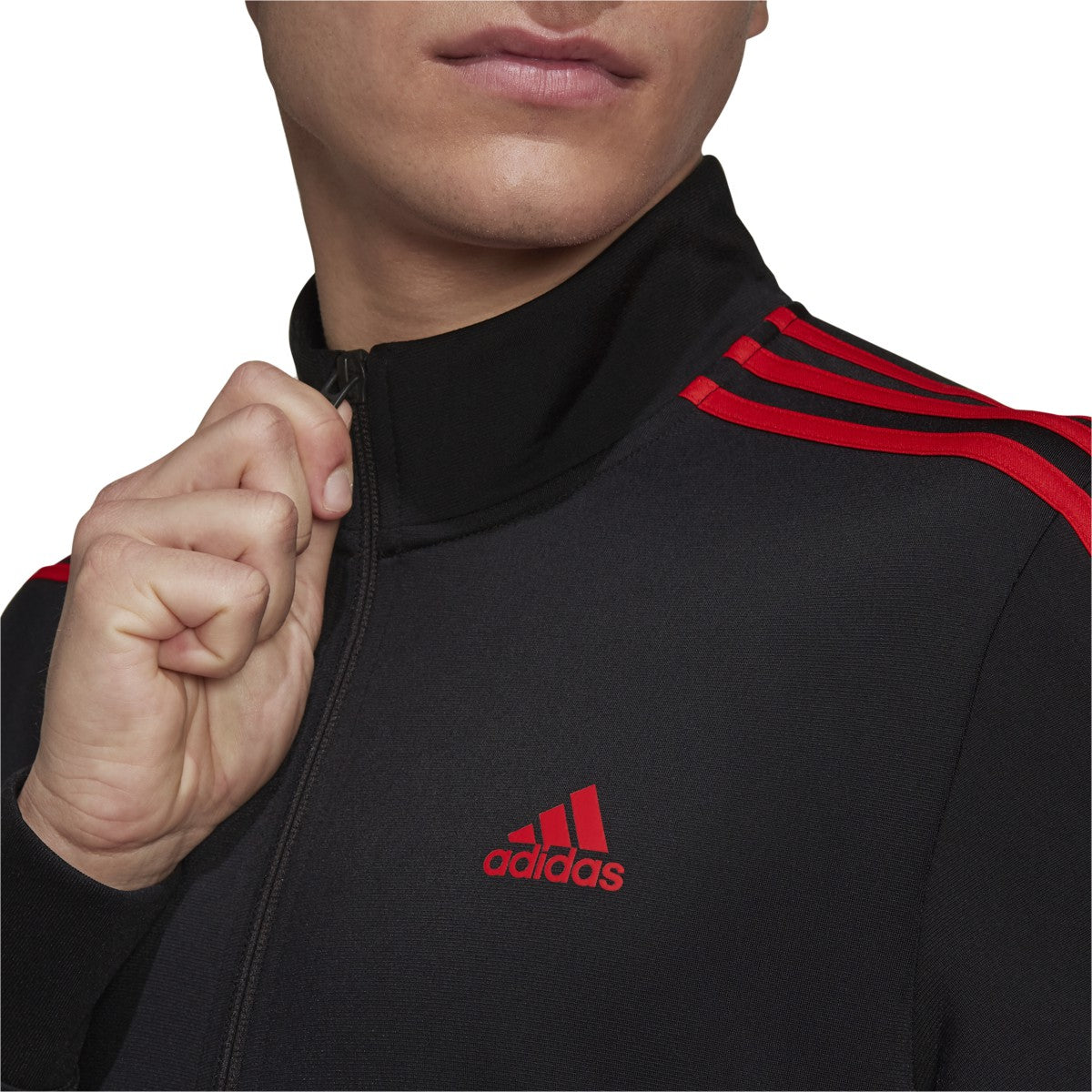 adidas Warm-Up Tricot 3-Stripes Track Jacket - Mens Casual