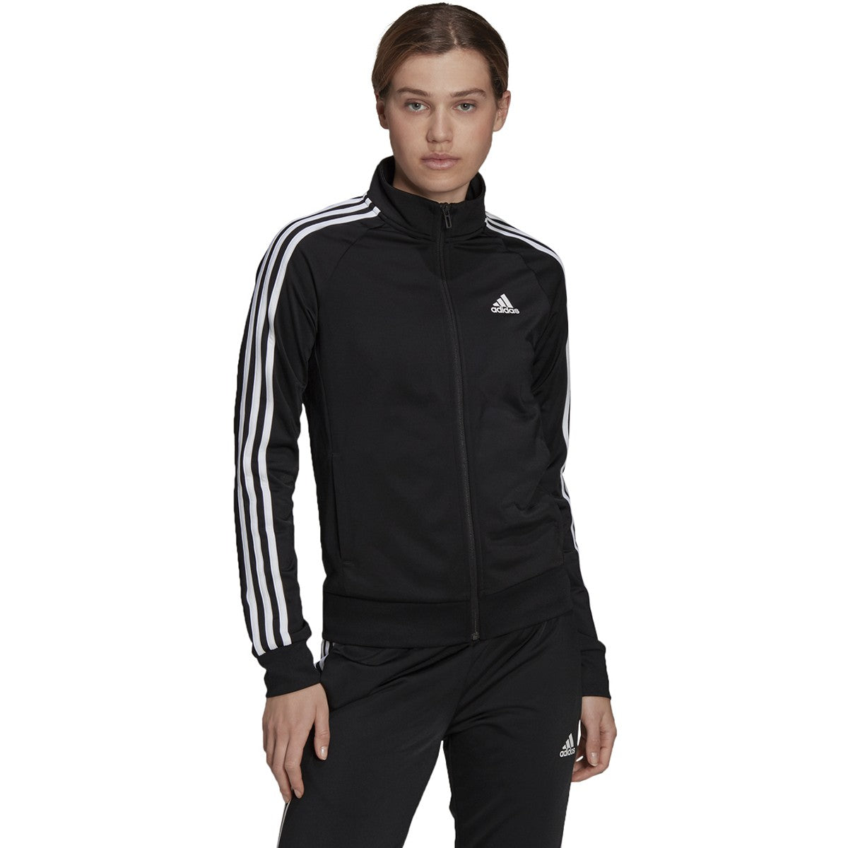 adidas Warm-Up Tricot Slim 3-Stripes Womens Track Jacket