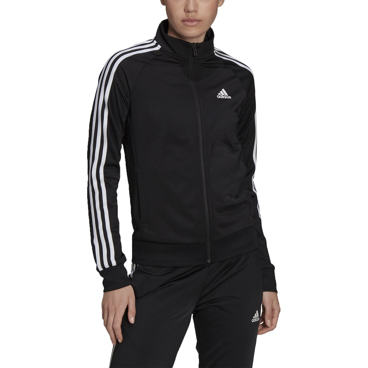 adidas Warm-Up Tricot Slim 3-Stripes Womens Track Jacket