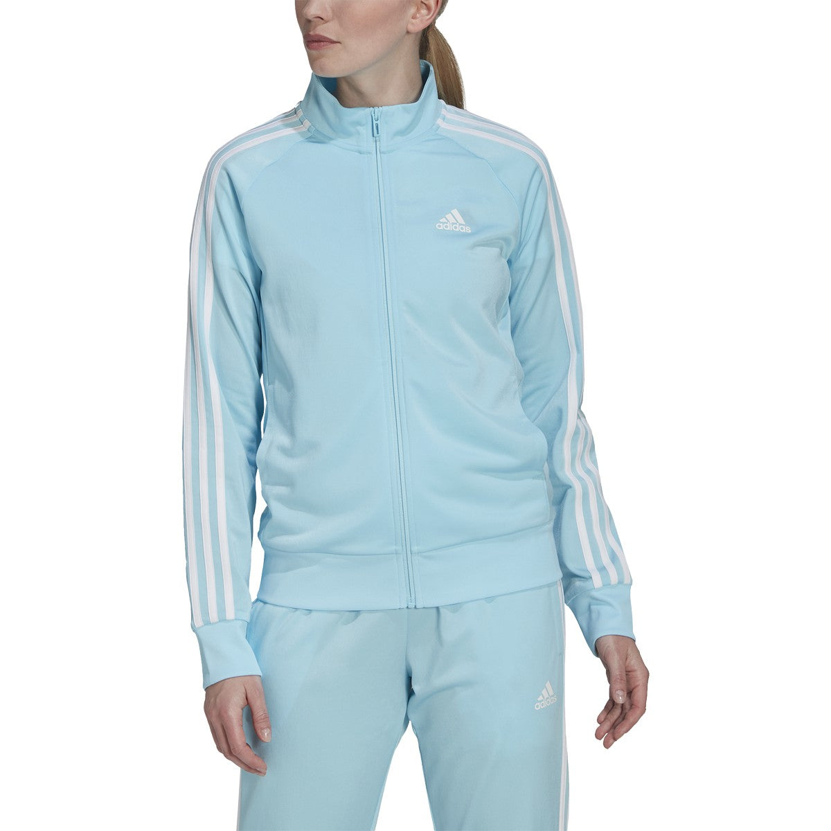 adidas Warm-Up Tricot Slim 3-Stripes Womens Track Jacket