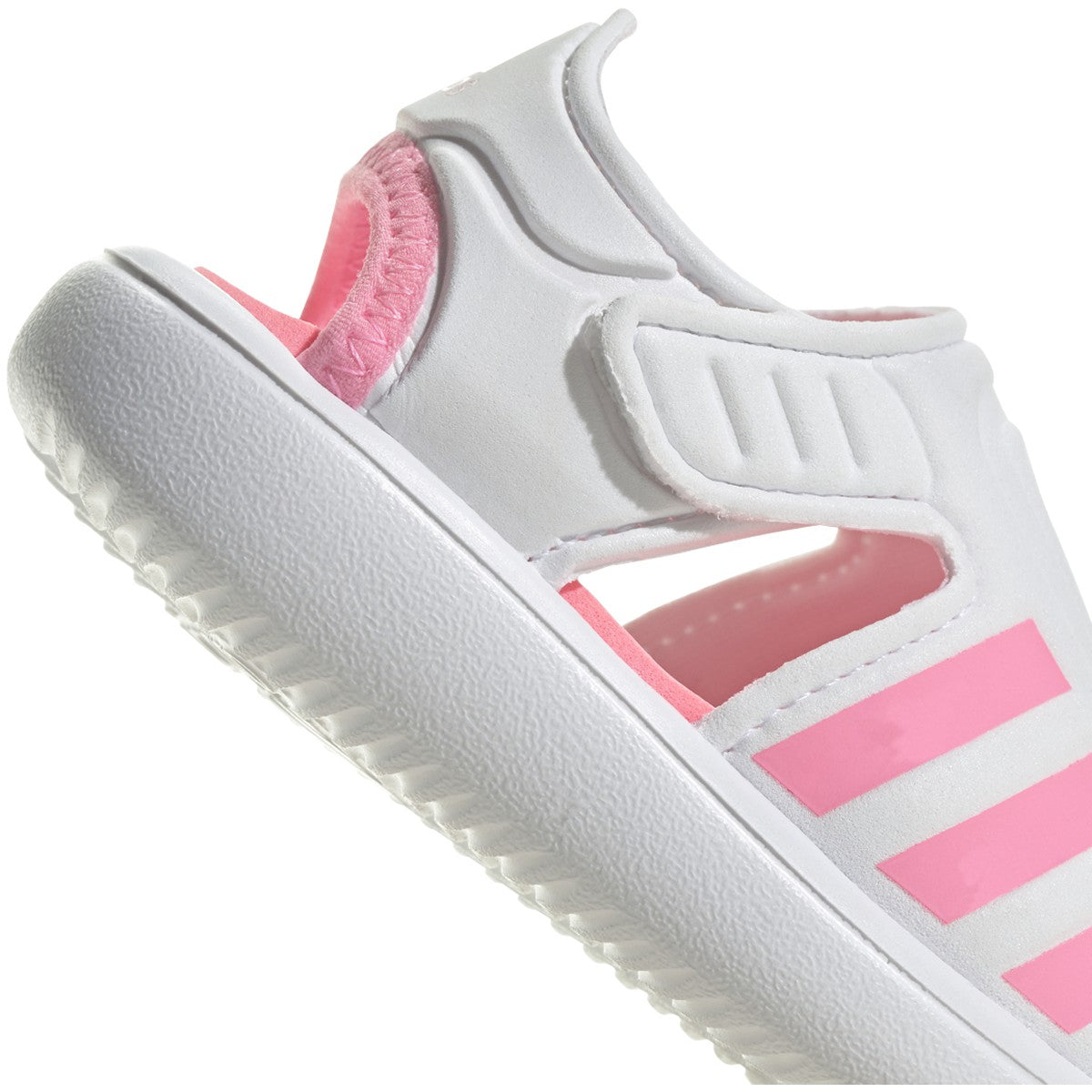 adidas Water Sandals for Toddlers in White and Pink