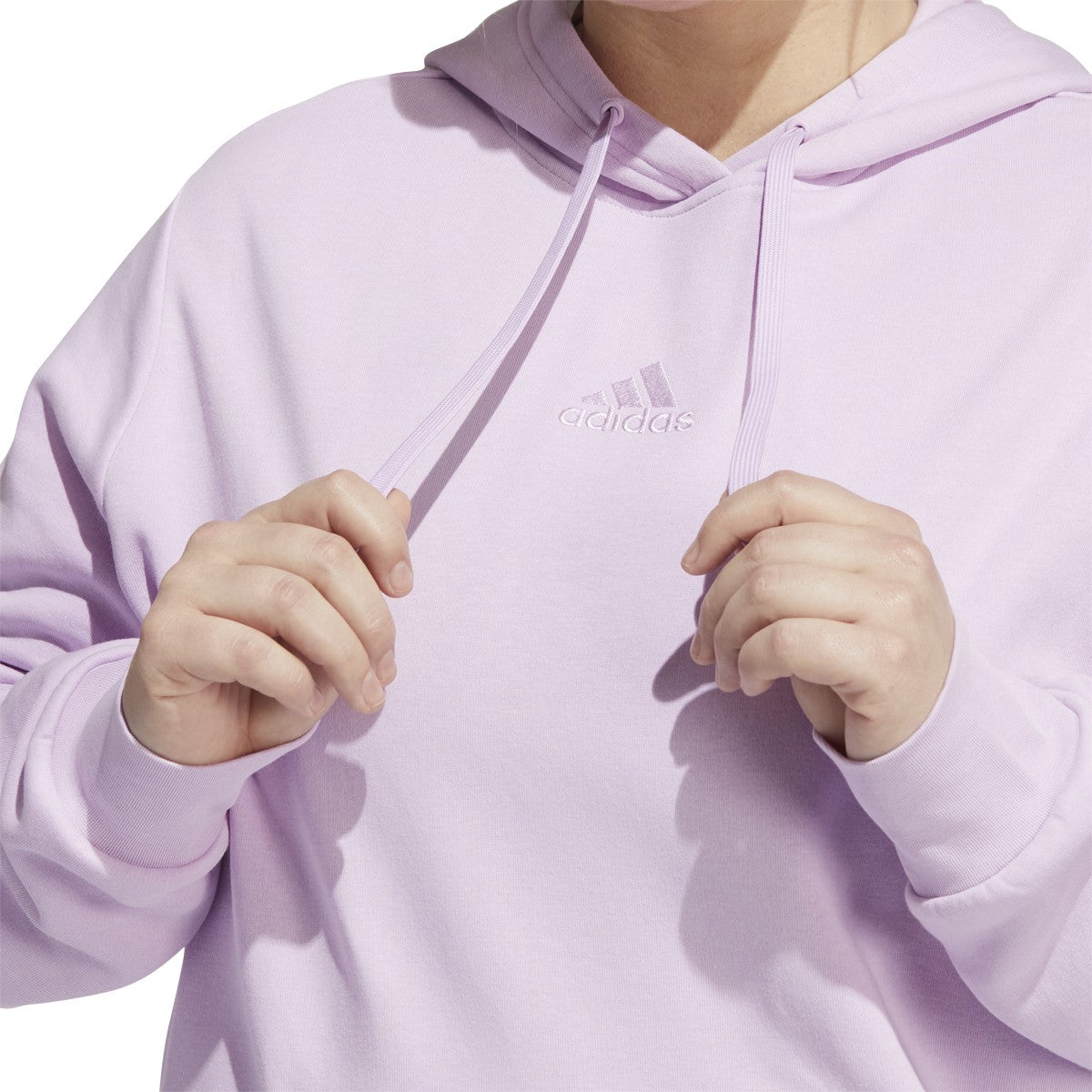 adidas Womens Plus Size Floral Graphic Hoodie
