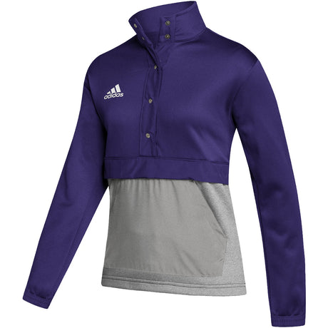 adidas Womens Team Issue 1/4 Snap Pullover