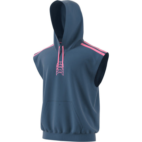 adidas World Wide Hoops Mens Sleeveless Basketball Hoodie
