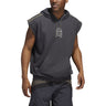 adidas World Wide Hoops Mens Sleeveless Basketball Hoodie