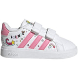 adidas x Disney Grand Court 2.0 Toddler Shoes with Minnie Mouse