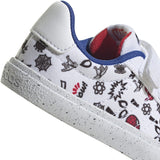 adidas x Marvel Vulcraid3r Spider-Man Hook-and-Loop Toddlers Shoes