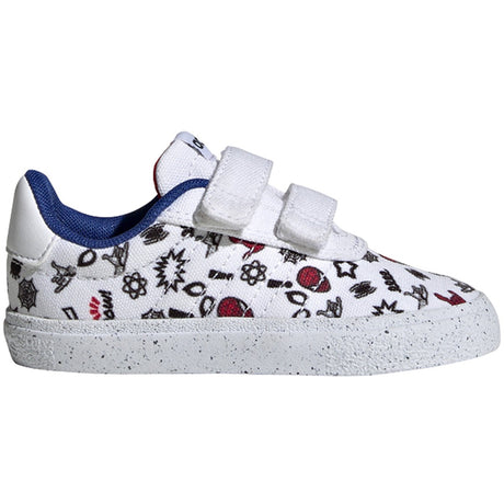 adidas x Marvel Vulcraid3r Spider-Man Hook-and-Loop Toddlers Shoes