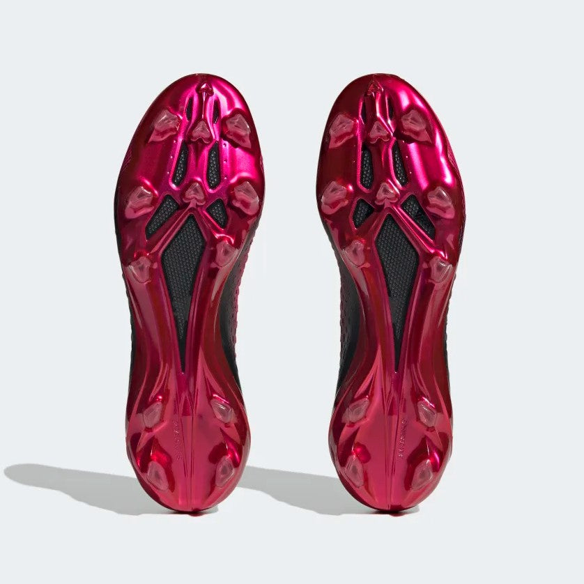 adidas x Speedportal.1 Firm Ground Adult Soccer Cleats in Pink and Black