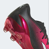 adidas x Speedportal.1 Firm Ground Adult Soccer Cleats in Pink and Black
