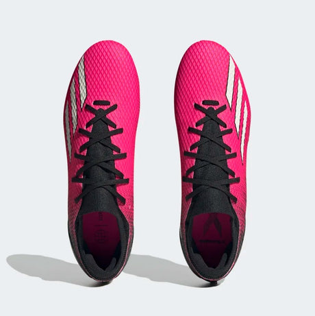 adidas x Speedportal.3 Firm Ground Adult Soccer Cleats in Pink and Black