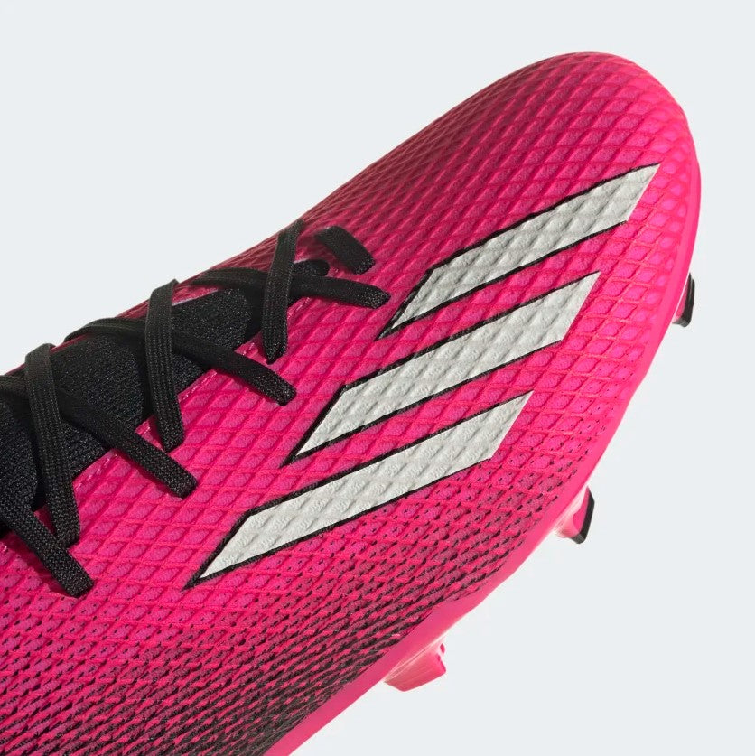 adidas x Speedportal.3 Firm Ground Adult Soccer Cleats in Pink and Black