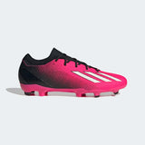adidas x Speedportal.3 Firm Ground Adult Soccer Cleats in Pink and Black