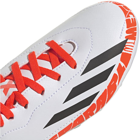 adidas X Speedportal Messi.4 Kids Soccer Cleats in White