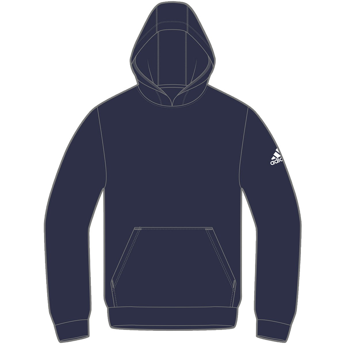 adidas Youth Fleece Hoodie