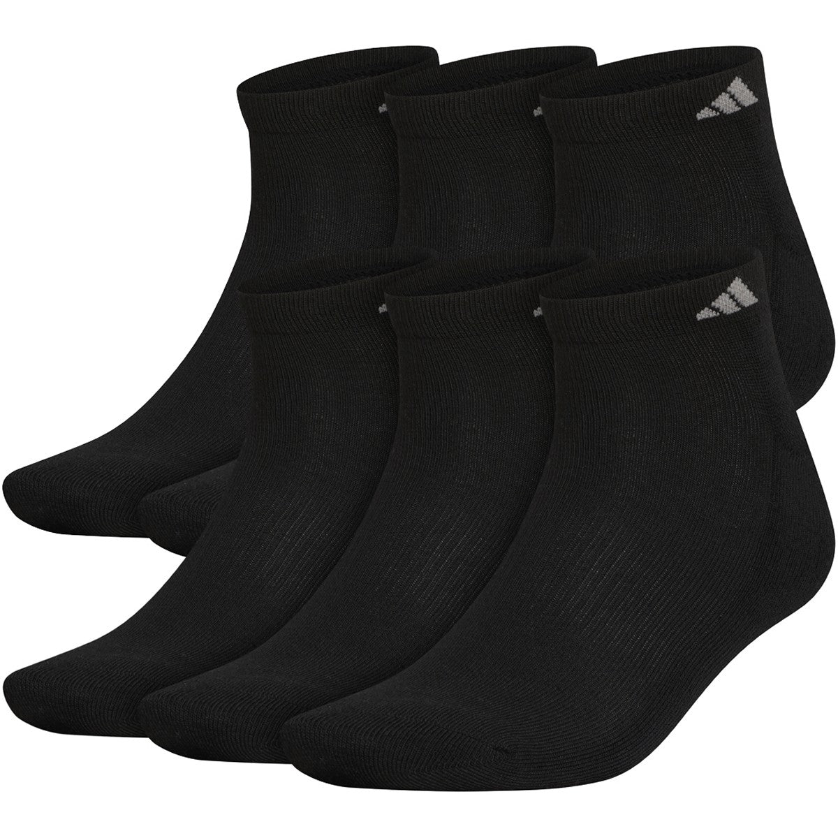 adidas Athletic Cushioned Low Cut Socks 6-Pack XL - Mens Training