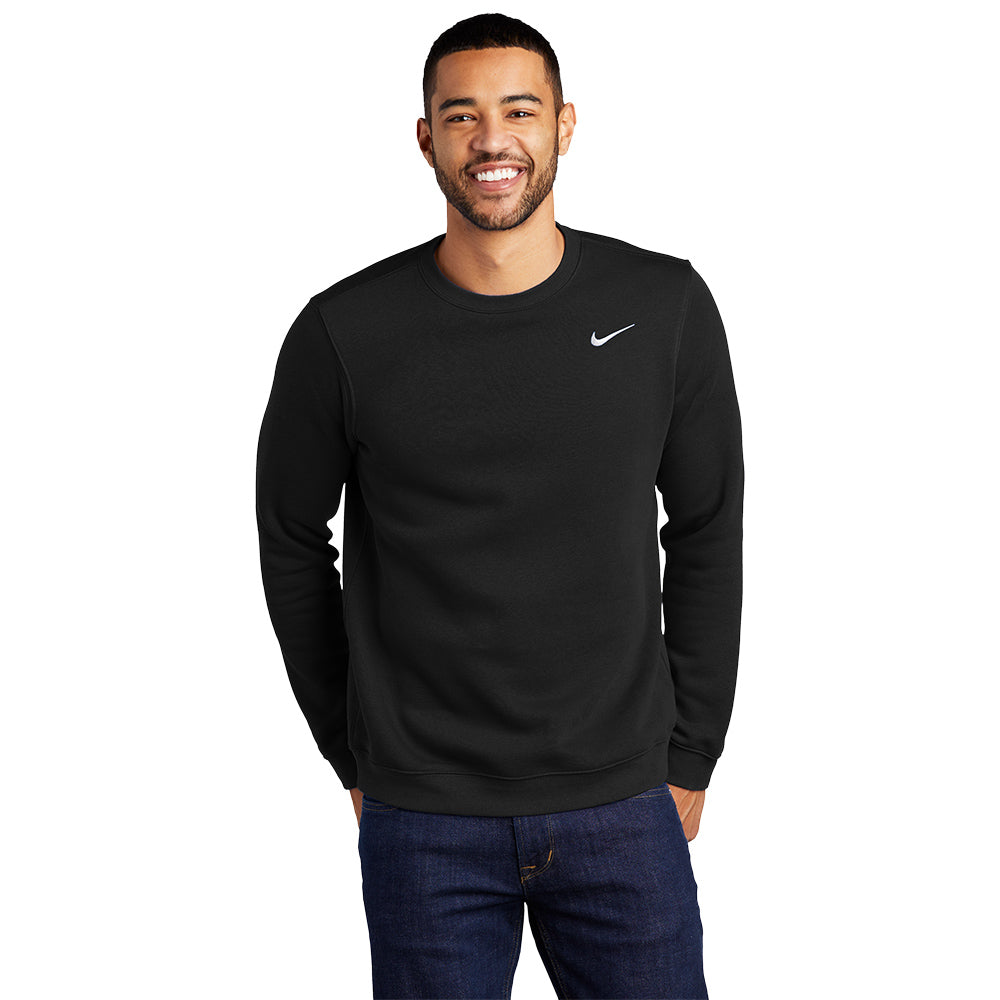 Nike Club Fleece Mens Long-sleeved Crew Neck Sweatshirt