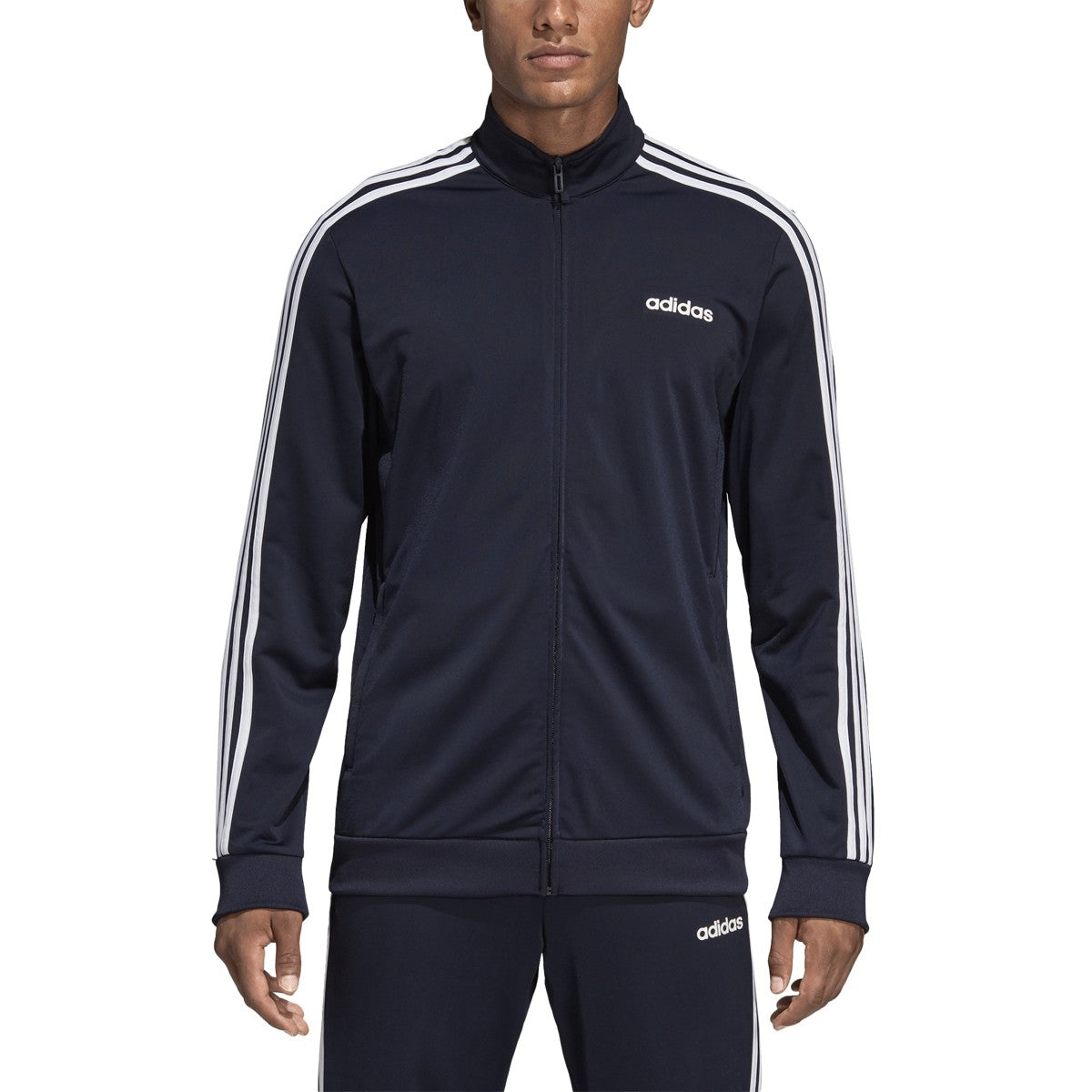 adidas Essentials 3-Stripes Tricot Track Jacket - Men's Casual