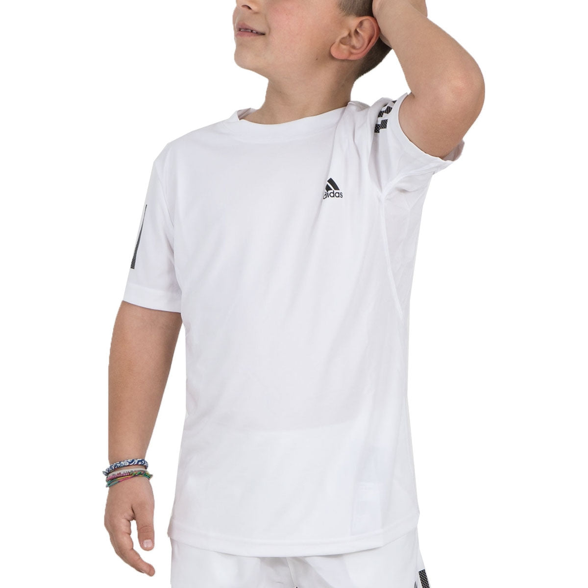 adidas 3-Stripes Club Tee - Kid's Tennis