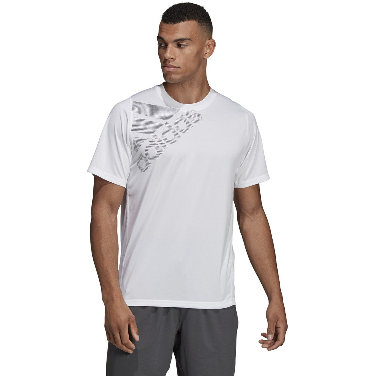 adidas FreeLift Badge of Sport Graphic Tee-Men's Training