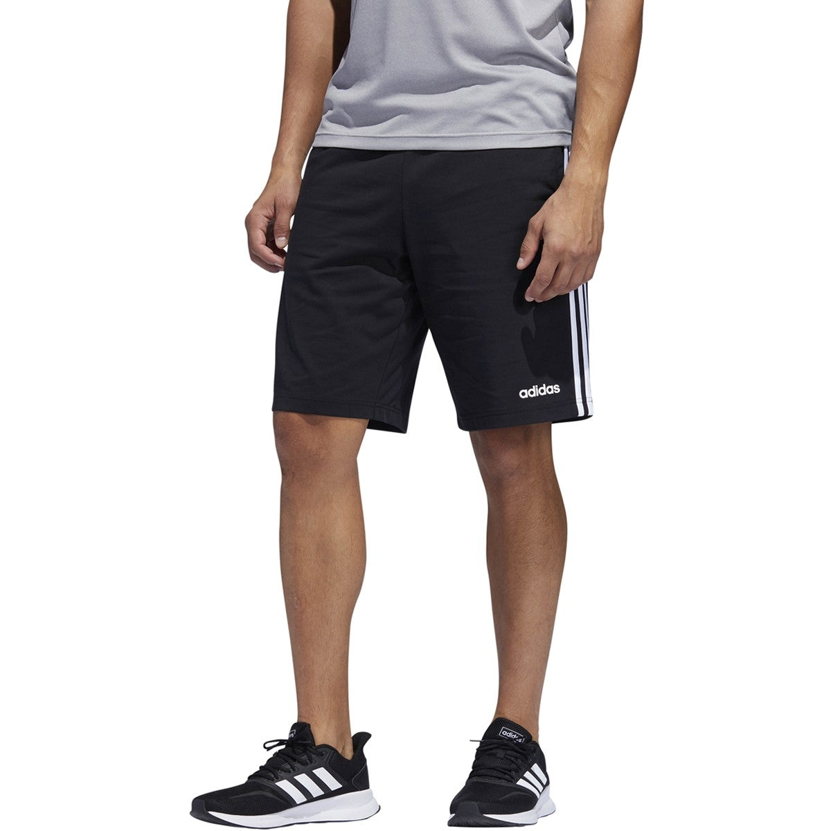 adidas Essential 3 Stripe Shorts-Men's Training