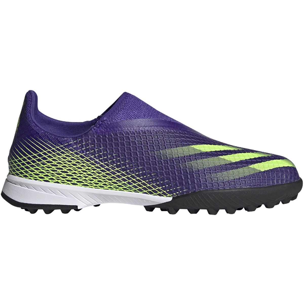 adidas X Ghosted.3 Laceless Turf Shoe - Kid's Soccer