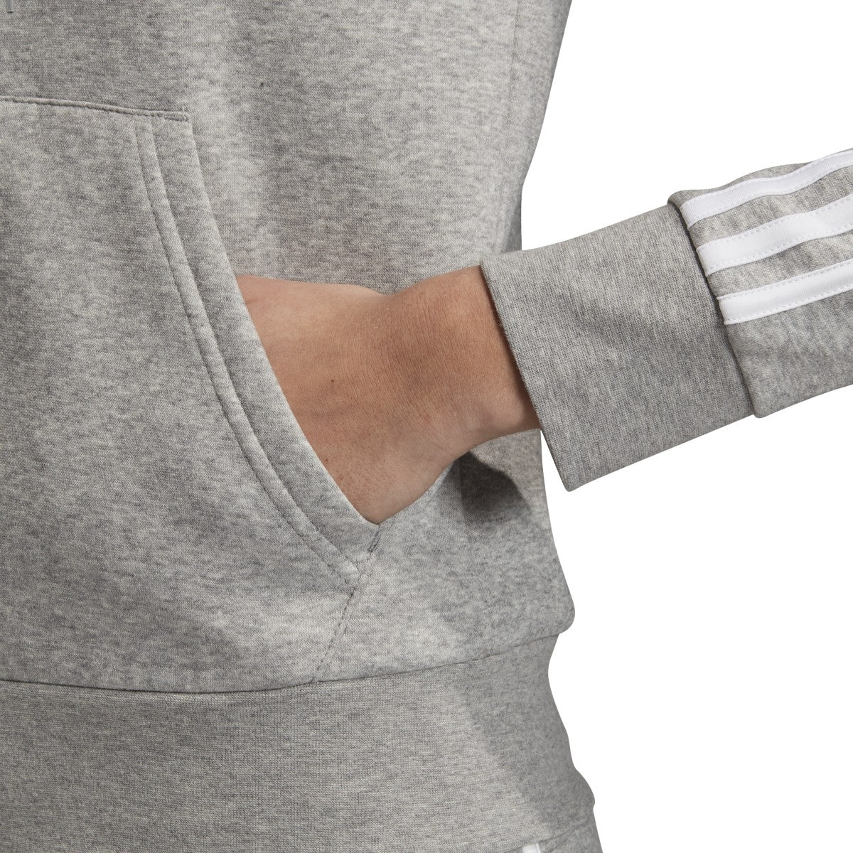 adidas Essentials 3-Stripes Fleece Hoodie - Women's Training