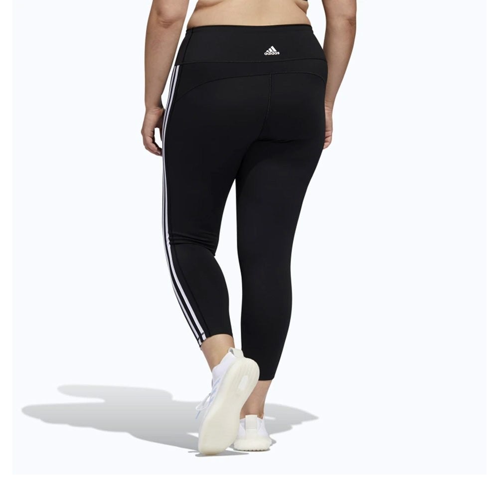 adidas Believe This 3-Stripes 7/8th (Plus Size) Tight - Women's Training