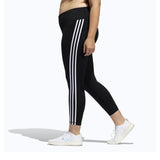 adidas Believe This 3-Stripes 7/8th (Plus Size) Tight - Women's Training