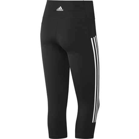 adidas Believe This 3-Stripes Three-Quarter Tights-Women's Training