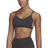 adidas All Me 3-Stripe Bra - Womens Training