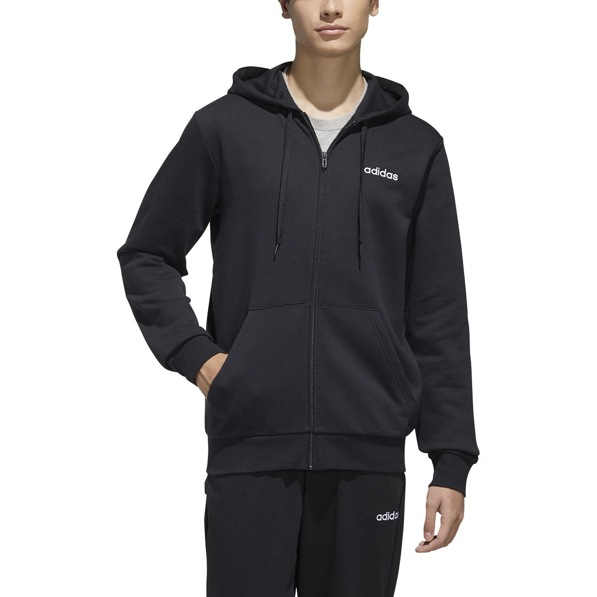 adidas FEELCOZY Fleece Hooded Track Jacket - Men's Training