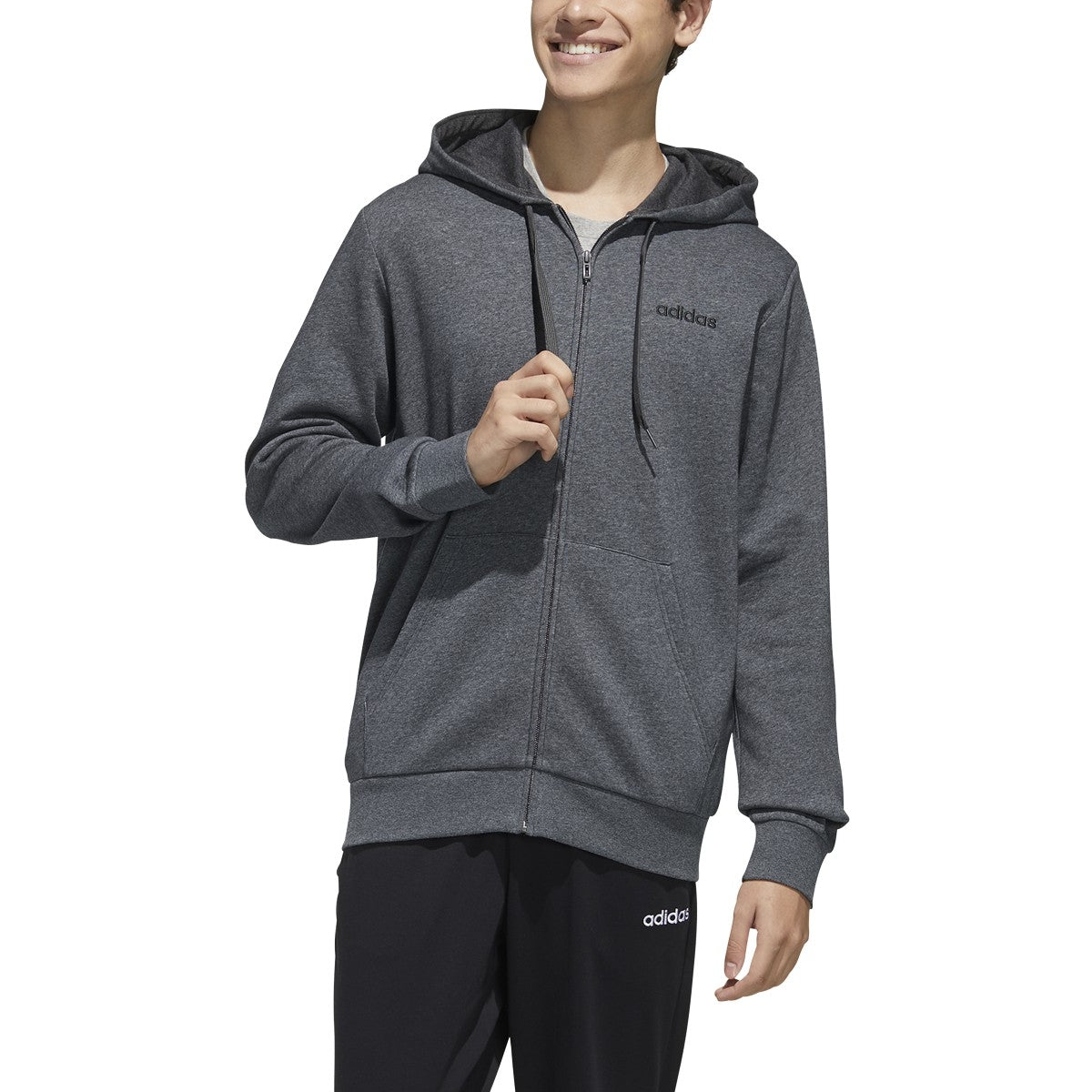 adidas FEELCOZY Fleece Hooded Track Jacket - Men's Training