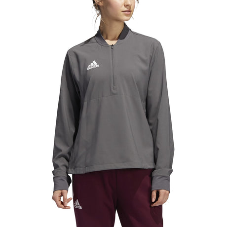 adidas Long Sleeve 1/4 Zip Top - Women's Casual
