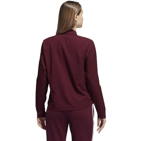 adidas Long Sleeve 1/4 Zip Top - Women's Casual